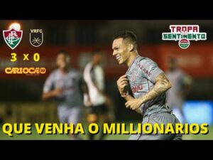 APRENDEU ABEL COMO FAZ? FLUMINENSE JOGA BEM, GOLEIA E MANTÉM A LIDERANÇA NO CARIOCA