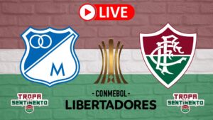 LIVE - MILLIONARIOS (COL) X FLUMINENSE - AO VIVO - LIBERTADORES 2022