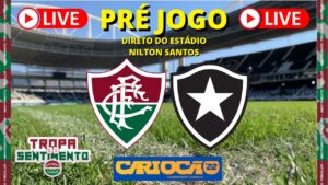 LIVE PRÉ JOGO DIRETO DO ENGENHÃO - FLUMINENSE X BOTAFOGO - CARIOCÃO 2022