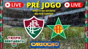 LIVE PRÉ JOGO - FLUMINENSE X PORTUGUESA - CARIOCÃO 2022