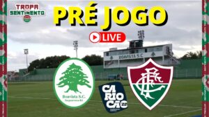 LIVE PRÉ JOGO - BOA VISTA X FLUMINENSE - CARIOCÃO 2022