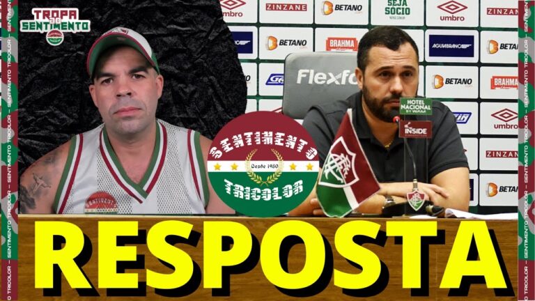 🔴 VEJAM O QUE O MÁRIO RESPONDEU NA MINHA PRIMEIRA PARTICIPAÇÃO EM UMA COLETIVA DO FLUMINENSE