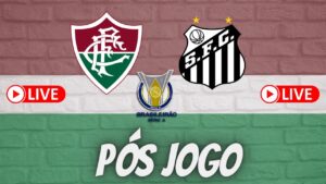 LIVE PÓS JOGO - FLUMINENSE X SANTOS - BRASILEIRÃO 2022