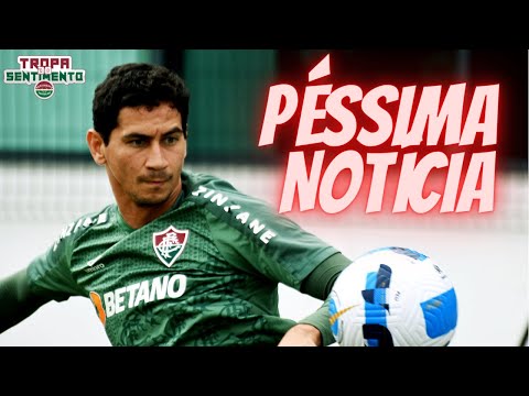 🚨 PÉSSIMA NOTÍCIA - FLUMINENSE REVELA QUE GANSO TEM LESÃO DETECTADA E ESTÁ FORA DO TIME