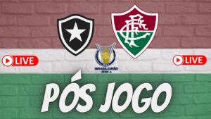 LIVE PÓS JOGO - SAF BOTAFOGO-RJ X FLUMINENSE - BRASILEIRÃO 2022