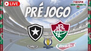 LIVE PRÉ JOGO - SAF BOTAFOGO-RJ X FLUMINENSE - BRASILEIRÃO 2022