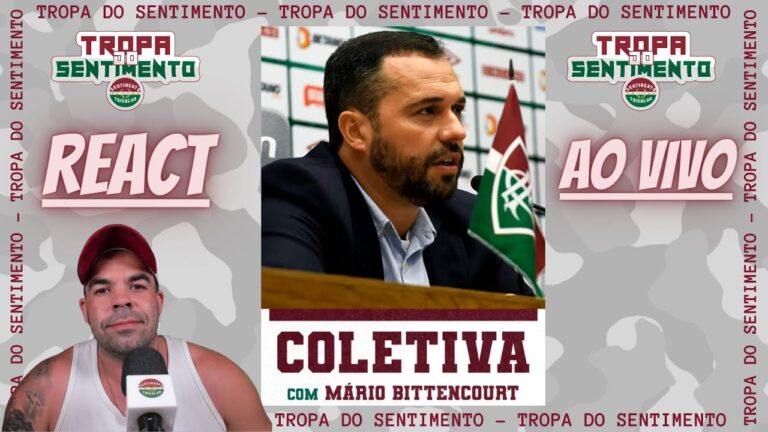 🔴 REACT DA COLETIVA DO PRESIDENTE MÁRIO BITTENCOURT SOBRE OS 3 ANOS DE GESTÃO A FRENTE DO FLUMINENSE