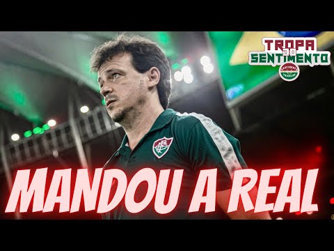 🔴FERNANDO DINIZ TIRA ONDA NA COLETIVA E DÁ O PAPO PARA A TORCIDA DO FLUMINENSE