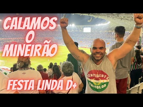 IMAGENS INÉDITAS DO SHOW DA TORCIDA DO FLUMINENSE QUE  CALOU O MINEIRÃO NA VITÓRIA POR 3X0