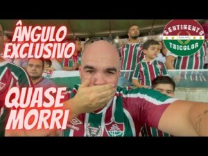 SINTA A EMOÇÃO DE DENTRO DO SETOR SUL QUANDO FRED TENTA SE JOGAR NA TORCIDA DO FLUMINENSE