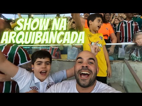 O MARACANÃ PULSOU E FICOU LOUCO DA CABEÇA COM A TORCIDA DO FLUMINENSE