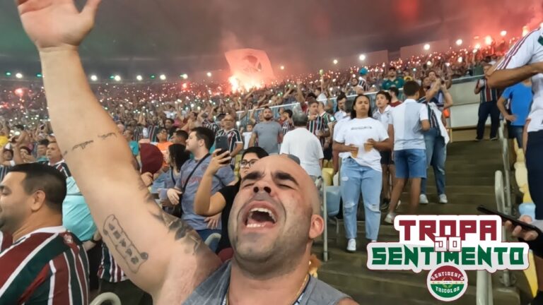 PASSEI MAL - OLHA O QUE A TORCIDA DO FLUMINENSE FEZ NO MARACANÃ NO JOGO CONTRA O FORTALEZA PELA CB