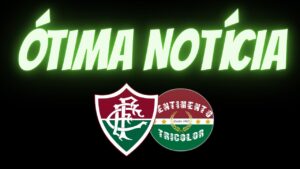 GRAÇAS A DEUS - EXCELENTE NOTÍCIA NO FLUMINENSE PARA COMEÇAR BEM O DIA