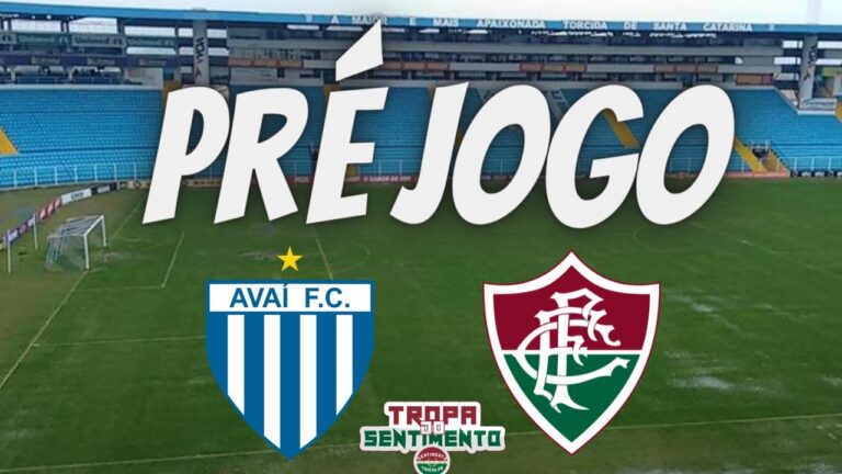 LIVE PRÉ JOGO - AVAÍ X FLUMINENSE - BRASILEIRÃO 2022