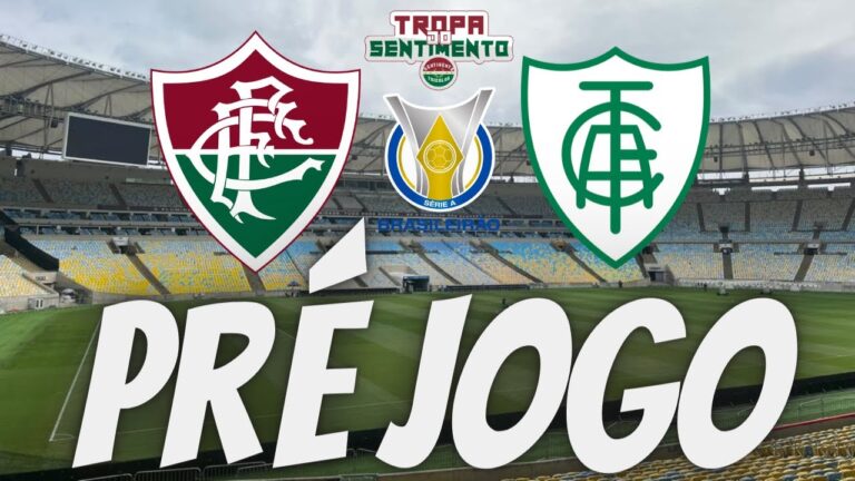 LIVE PRÉ JOGO - FLUMINENSE X AMÉRICA-MG - BRASILEIRÃO 2022