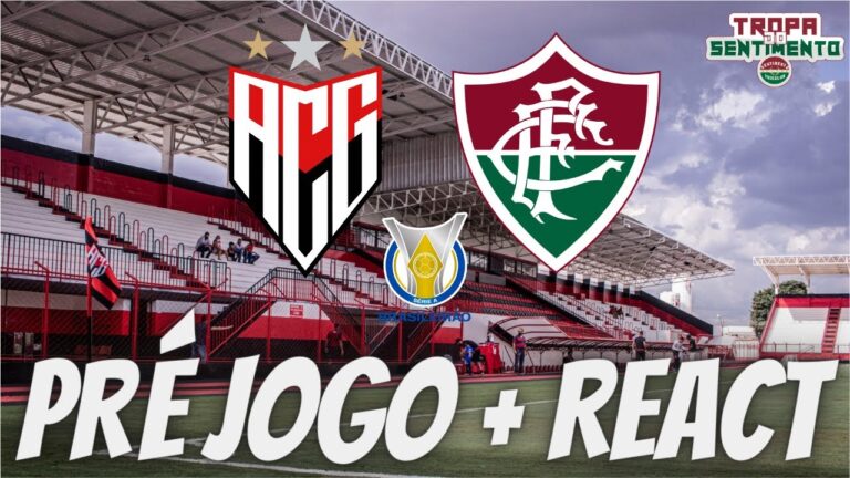 LIVE PRÉ JOGO + REACT - ATLÉTIGO-GO X FLUMINENSE - BRASILEIRÃO 2022