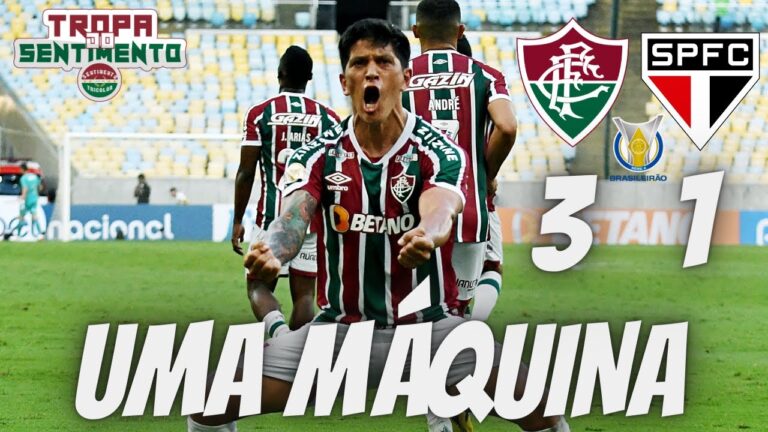 SIMPLESMENTE UMA MÁQUINA DE FAZER GOLS - FLUMINENSE 3 X 1 SÃO PAULO - BRASILEIRÃO 2022