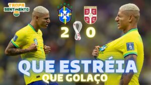 LIVE PÓS JOGO - BRASIL 🇧🇷 X 🇷🇸 SÉRVIA - COPA DO MUNDO QATAR 2022