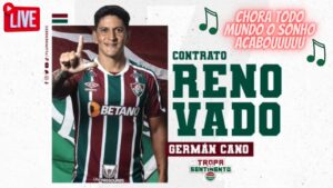 QUE NOTÍCIA MARAVILHOSA MEU DEUS - GERMÁN CANO É DO FLUMINENSE ATÉ 2025