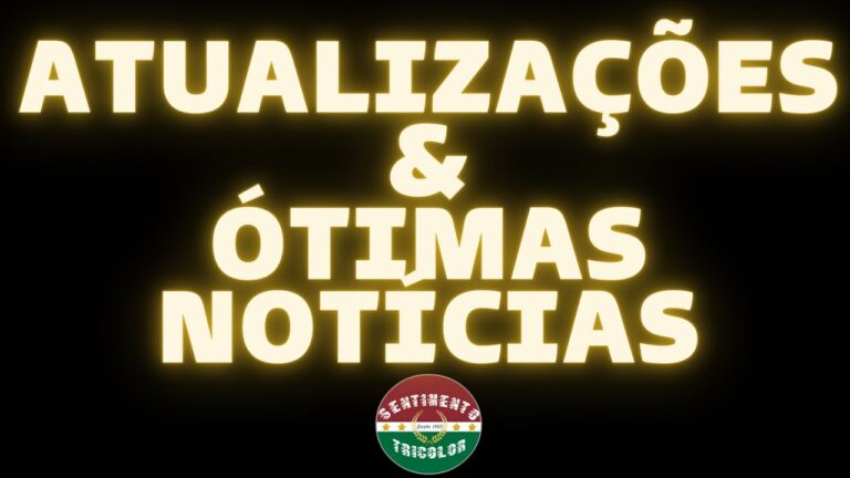 🚨 REFORÇOS E DISPENSAS - ÓTIMAS NOTÍCIAS DO FLUMINENSE