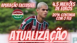 ATENÇÃO - DETALHES EXCLUSIVOS DA SAÍDA DE LUAN BRITO DO FLUMINENSE PARA O PORTO DE PORTUGAL 🇵🇹