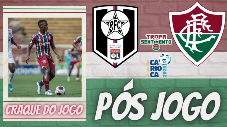 FLUMINENSE VENCE O RESENDE E ESTRÉIA COM VITÓRIA EM 2023 #fluminense #posjogo #cariocão