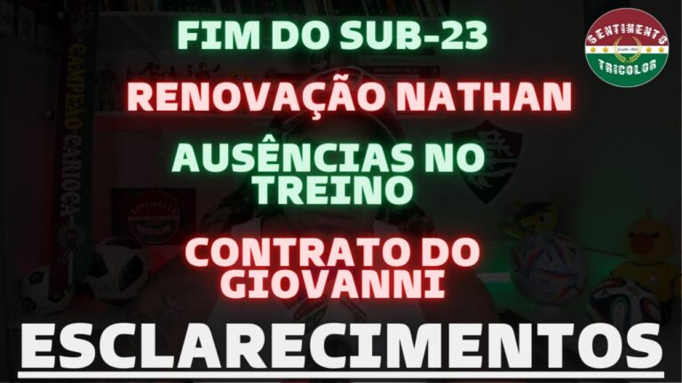 ESCLARECIMENTOS SOBRE ASSUNTOS IMPORTANTES NO FLUMINENSE