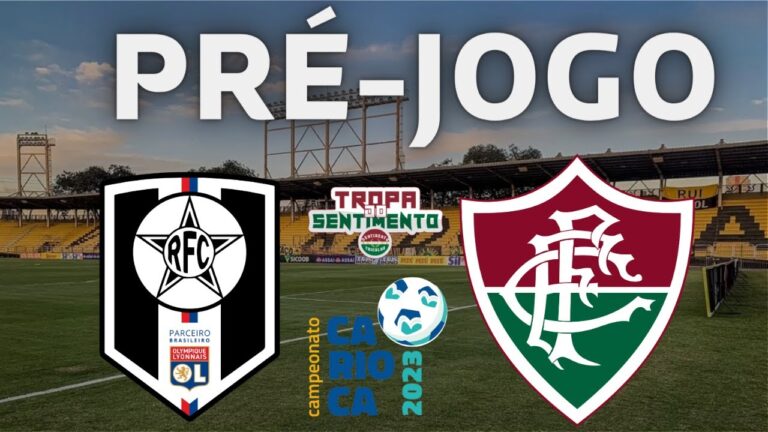 LIVE PRÉ JOGO DIRETO DO ESTÁDIO DA CIDADANIA - RESENDE X FLUMINENSE - CARIOCÃO 2023