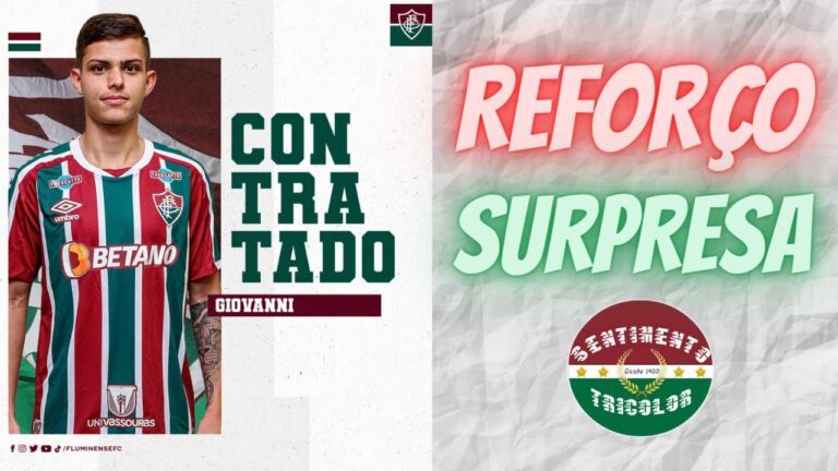 TEM REFORÇO NA ÁREA - FLUMINENSE ANUNCIA O MEIA ATACANTE GIOVANNI DO AJAX DA HOLANDA