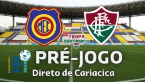 LIVE PRÉ JOGO DIRETO DO ESPÍRITO SANTO - MADUREIRA X FLUMINENSE - CARIOCÃO 2023