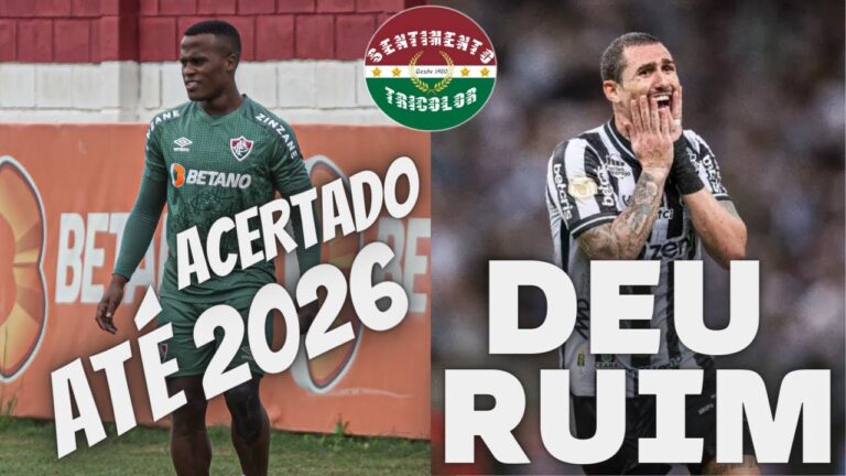 FLUMINENSE ACERTA RENOVAÇÃO DE JHON ÁRIAS ATÉ 2026 | VINA ESTÁ MAIS DISTANTE DO FLUMINENSE