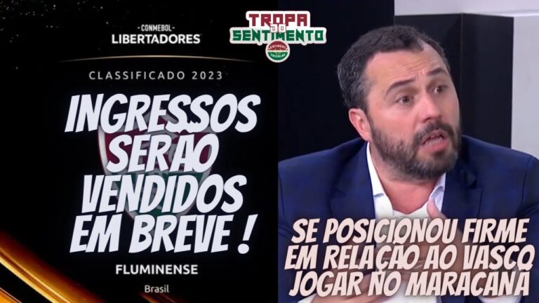 🚨 ATENÇÃO - EM BREVE INGRESSOS PARA A LIBERTADORES  | MÁRIO SE POSICIONA EM RELAÇÃO AO MARACANÃ