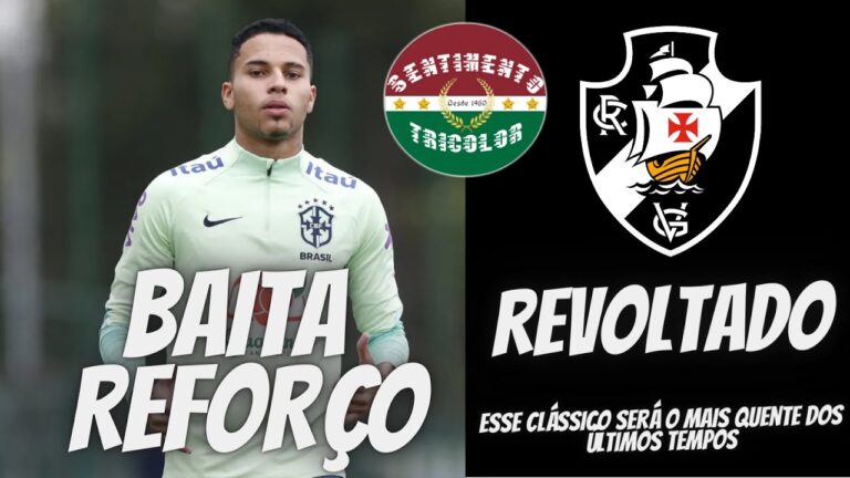 ALEXSANDER PODERÁ JOGAR MAIS AVANÇADO NO FLUMINENSE | VASCO PROTESTA CONTRA CARGA DE INGRESSOS