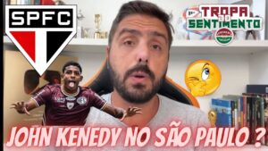 SÃO PAULO SE POSICIONA SOBRE A CONTRATAÇÃO DO  ATACANTE JOHN KENEDY DO FLUMINENSE