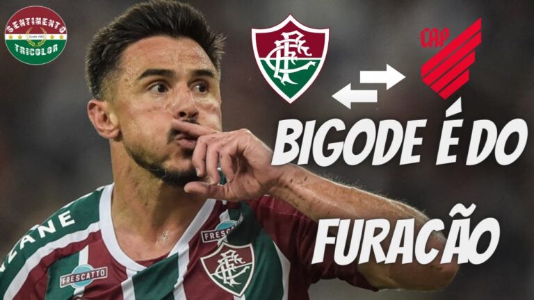 ADEUS BIGODE - ATHLÉTICO-PR ANUNCIA A CONTRATAÇÃO DO ATACANTE DO FLUMINENSE POR EMPRÉSTIMO