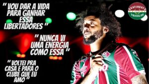 INSANO DEMAIS - TORCIDA DO FLUMINENSE FAZ UMA FESTA INESQUECÍVEL COM A CHEGADA DO MARCELO NO MARACA