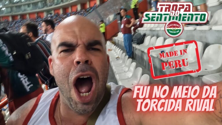 FUI DENTRO DA TORCIDA DO SPORTING CRISTAL - MUITA LOUCURA E DIVERSÃO JUNTO DO FLUMINENSE  NO PERU