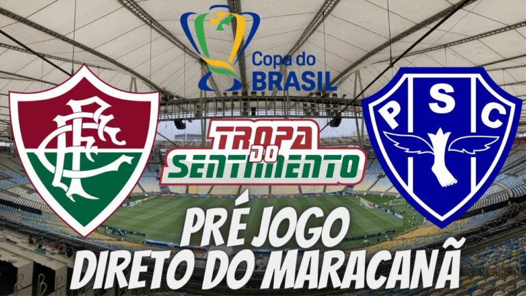 LIVE PRÉ JOGO - FLUMINENSE X PAYSANDU - FASE 3 COPA DO BRASIL