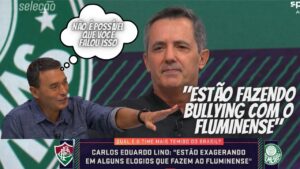 EU NÃO ACREDITO QUE O LINO FALOU ISSO DO FLUMINENSE - QUEM É O MAIS TEMIDO BRASIL ? PALMEIRAS OU FLU