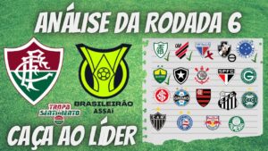 ANÁLISE DA RODADA 6 DO BRASILEIRÃO - FLUMINENSE SEGUE A CAÇA AO LÍDER E VASCO NÃO PARA DE AFUNDAR