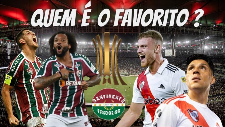 CHEGOU A HORA - QUEM LEVA VANTAGEM ? FLUMINENSE X RIVER PLATE - LIBERTADORES 2023