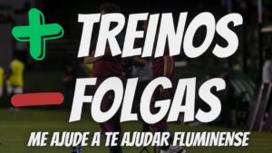 3 TREINOS E 4 FOLGAS NA SEMANA FLUMINENSE ? É ISSO MESMO ? QUER SER CAMPEÃO ASSIM FLUMINENSE ?