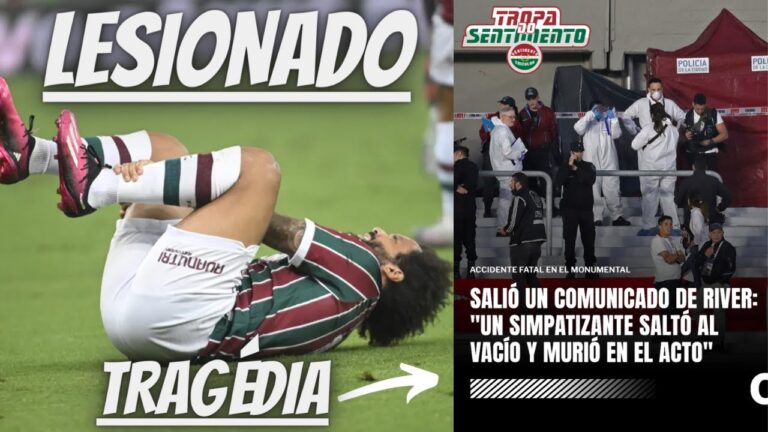 MARCELO ESTÁ LESIONADO | TRAGÉDIA EM JOGO DO RIVER | X1 DA TROPA - FLUMINENSE X BRAGANTINO