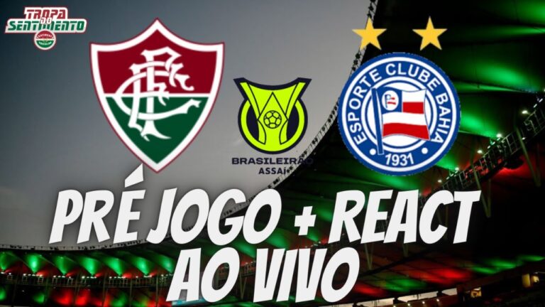 LIVE PRÉ JOGO DIRETO DO MARACANÃ - FLUMINENSE X BAHIA - BRASILEIRÃO 2023