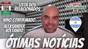 ÓTIMAS NOTÍCIAS DO FLUMINENSE DIRETO DA ARGENTINA