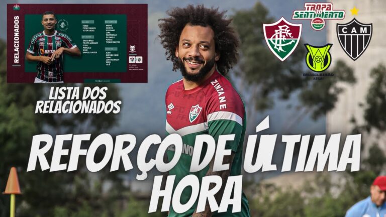 EXCELENTE NOTÍCIA - FLUMINENSE VAI PARA O JOGO COM REFORÇO DE ÚLTIMA HORA