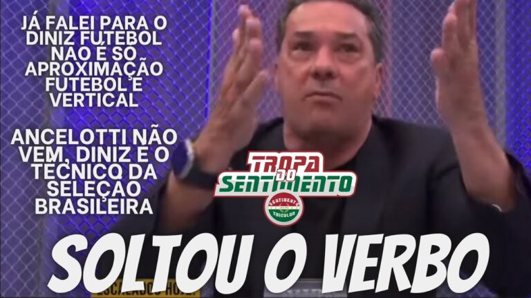 LUXA LÍNGUA AFIADA COMENTA SOBRE O TRABALHO DO FERNANDO DINIZ NO FLUMINENSE E NA SELEÇÃO BRASILEIRA