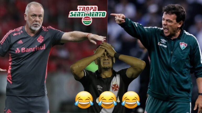 QUEM LEVA A MELHOR ? FLUMINENSE X INTER | VASCO SE AFUNDA NA ZONA | PALMEIRAS E FLAMENGO EMPATAM