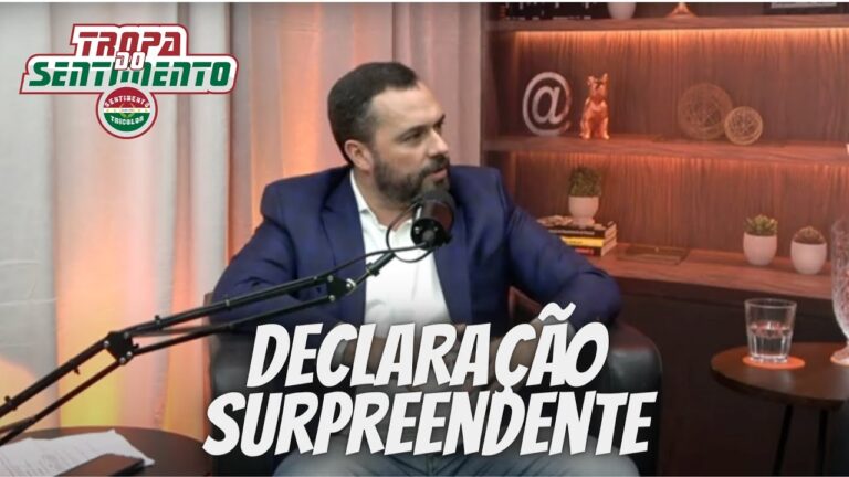 MÁRIO DÁ DECLARAÇÃO SURPREENDENTE SOBRE O FLUMINENSE EM PODCAST