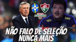 ANCELOTTI NÃO TREINARÁ A SELEÇÃO ? E DINIZ ? ÚLTIMAS NOTÍCIAS DO FLUMINENSE